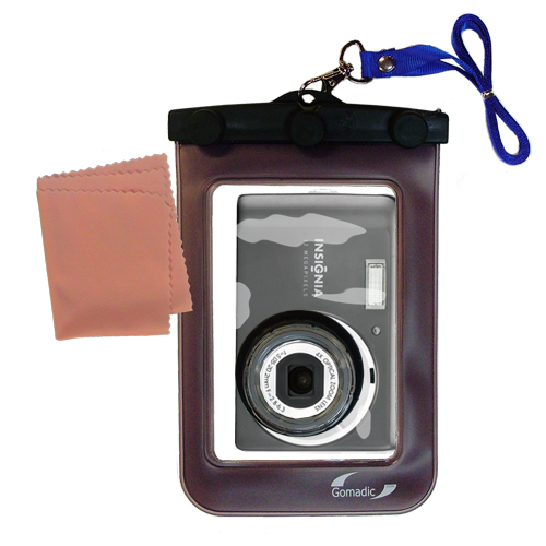 Waterproof Camera Case compatible with the Insignia NS-DSC1112SL