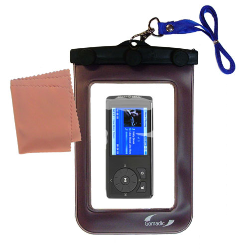 Waterproof Case compatible with the Insignia NS-DV2GNS-DV4G to use underwater