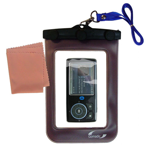 Waterproof Case compatible with the Insignia NS-DV4G to use underwater