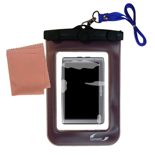 Waterproof Case compatible with the Insignia NS-NAV01 GPS to use underwater