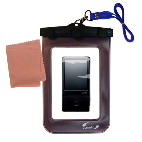 Waterproof Case compatible with the iRiver E100 4GB to use underwater