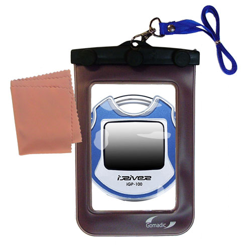 Waterproof Case compatible with the iRiver iGP-100 to use underwater