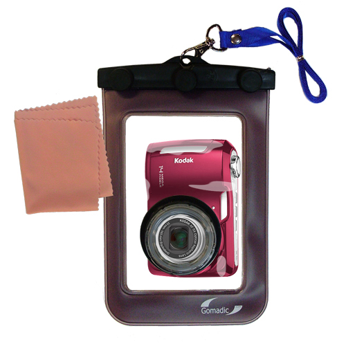 Waterproof Camera Case compatible with the Kodak EasyShare C195