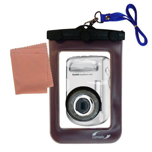Waterproof Camera Case compatible with the Kodak Easyshare C300