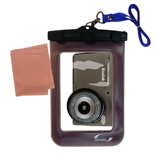 Waterproof Camera Case compatible with the Kodak Easyshare M1033