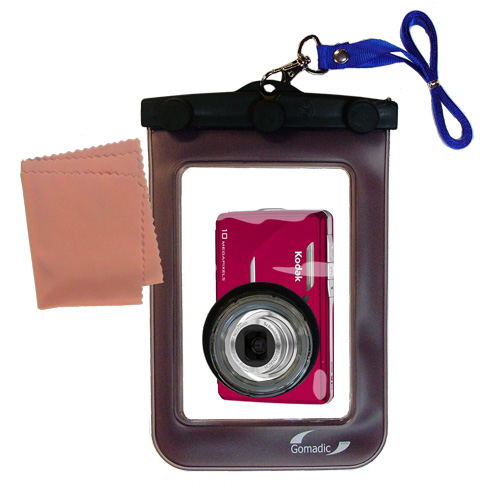 Waterproof Camera Case compatible with the Kodak EasyShare M420