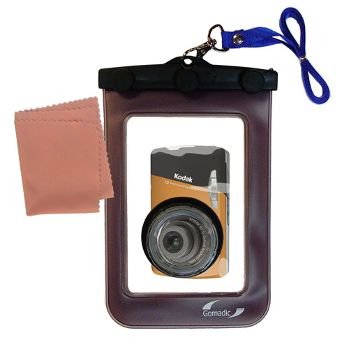 Waterproof Camera Case compatible with the Kodak EasyShare M530
