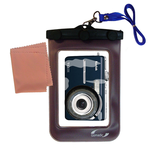 Waterproof Camera Case compatible with the Kodak Easyshare M753