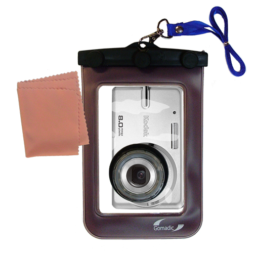 Waterproof Camera Case compatible with the Kodak Easyshare M883
