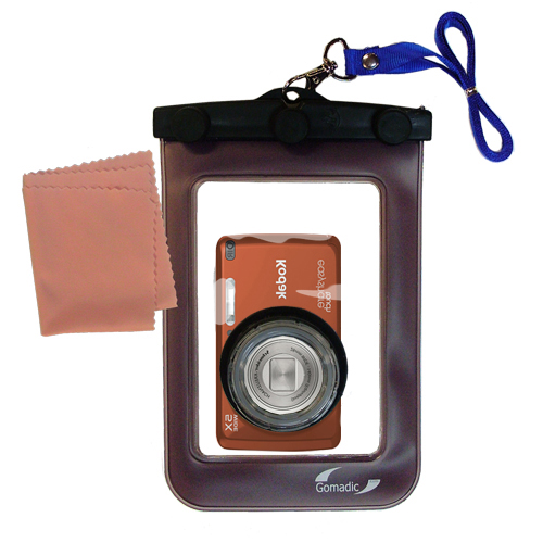 Waterproof Camera Case compatible with the Kodak EasyShare TOUCH