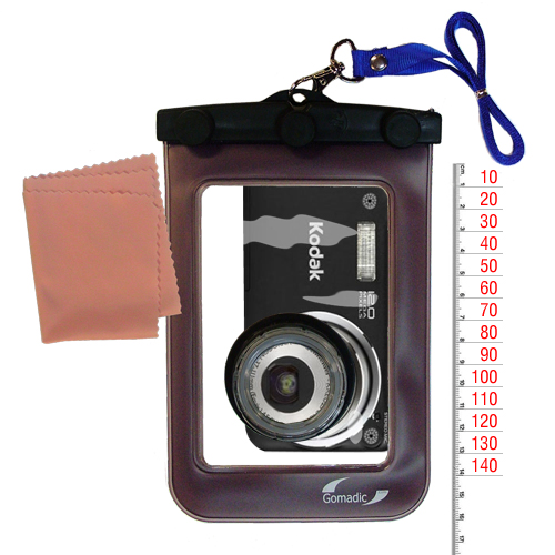 Waterproof Camera Case compatible with the Kodak Easyshare V1253