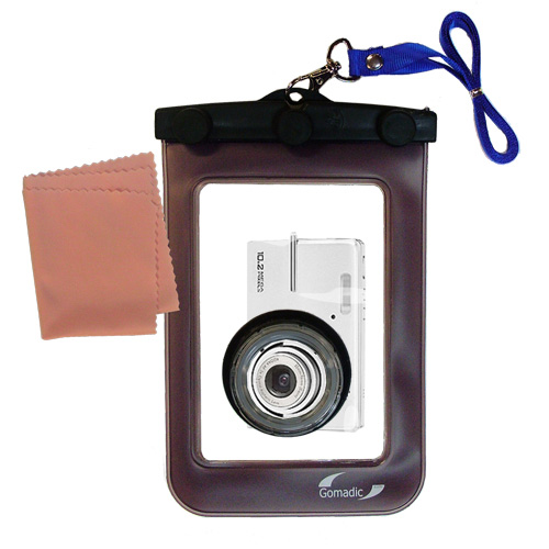 Waterproof Camera Case compatible with the Kodak M1073 IS
