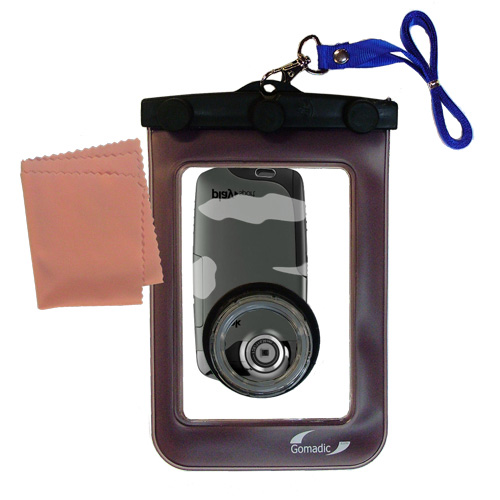 Waterproof Camera Case compatible with the Kodak PlaySport Pocket Video Camera