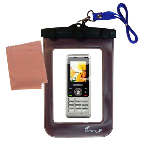 Waterproof Case compatible with the Kyocera  Melo S1300 to use underwater