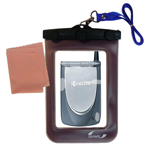 Waterproof Case compatible with the Kyocera 7135 to use underwater