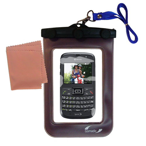 Waterproof Case compatible with the Kyocera Brio to use underwater