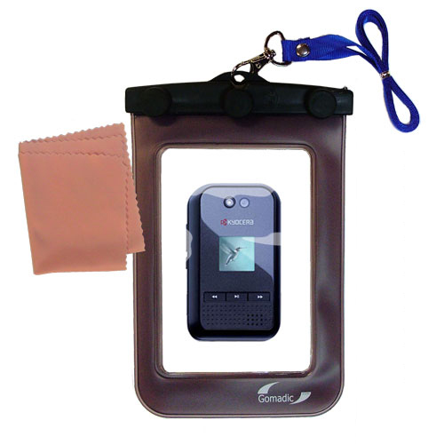 Waterproof Case compatible with the Kyocera E2000 to use underwater