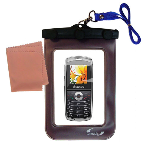 Waterproof Case compatible with the Kyocera E2500 to use underwater