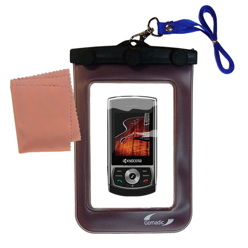 Waterproof Case compatible with the Kyocera E4600 to use underwater