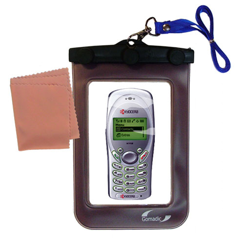Waterproof Case compatible with the Kyocera K112 to use underwater