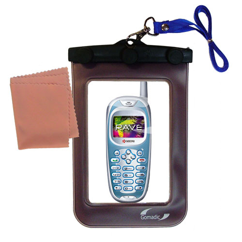 Waterproof Case compatible with the Kyocera K433L to use underwater