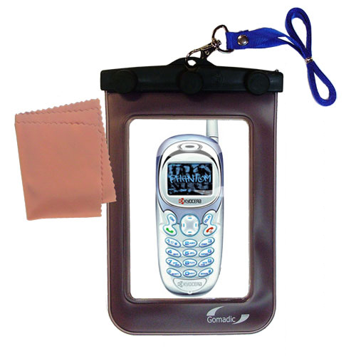 Waterproof Case compatible with the Kyocera K454 to use underwater