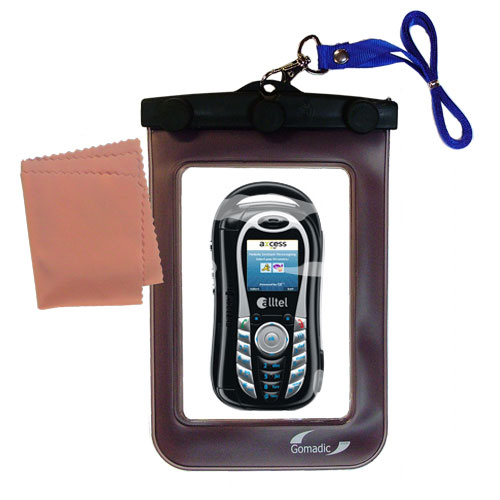 Waterproof Case compatible with the Kyocera K612 K612B to use underwater