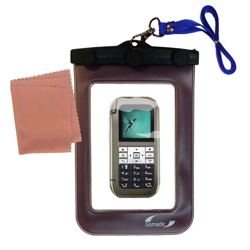 Waterproof Case compatible with the Kyocera M1000 to use underwater