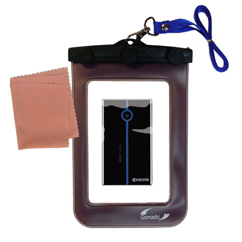 Waterproof Case compatible with the Kyocera Neo E1100 to use underwater