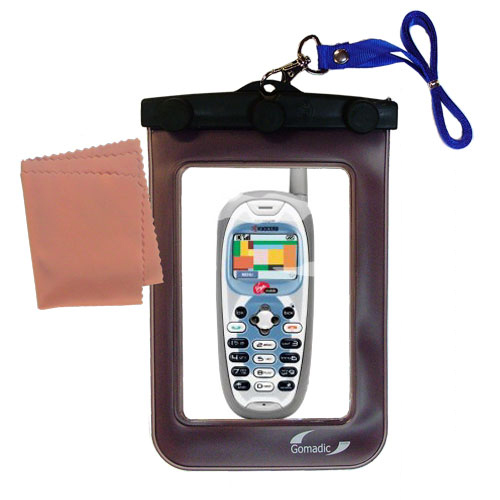 Waterproof Case compatible with the Kyocera Royale to use underwater