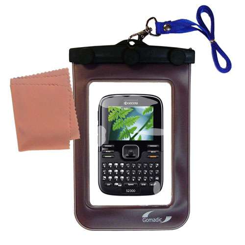 Waterproof Case compatible with the Kyocera S2300 Torino to use underwater