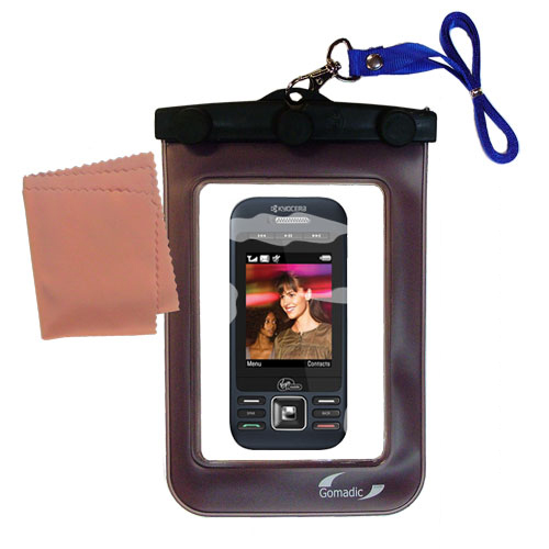 Waterproof Case compatible with the Kyocera X-TC to use underwater
