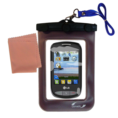 Waterproof Case compatible with the LG 800G to use underwater