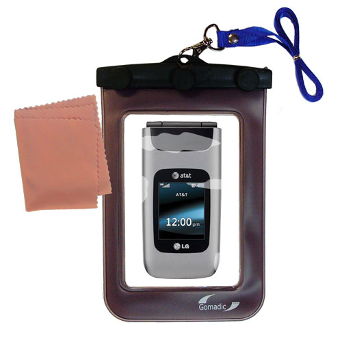 Waterproof Case compatible with the LG A340 to use underwater