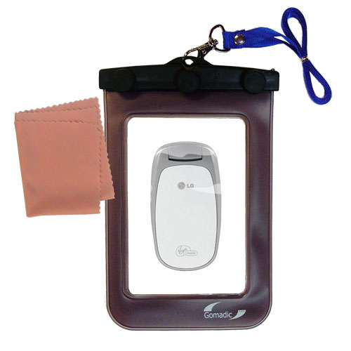 Waterproof Case compatible with the LG Aloha to use underwater