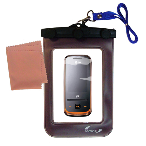 Waterproof Case compatible with the LG Andante to use underwater