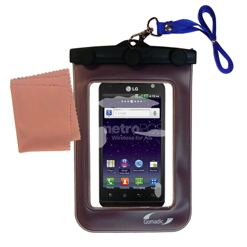 Waterproof Case compatible with the LG Bryce to use underwater