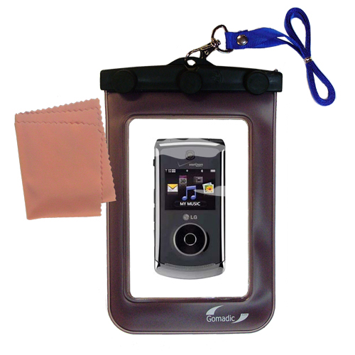 Waterproof Case compatible with the LG Chocolate 3 to use underwater