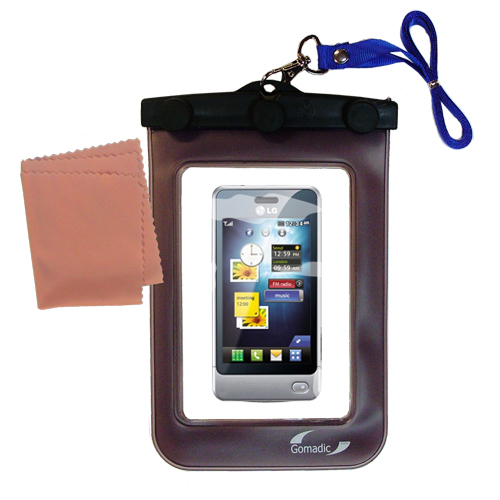 Waterproof Case compatible with the LG Cookie PEP to use underwater