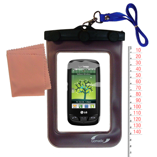 Waterproof Case compatible with the LG Cosmos Touch to use underwater