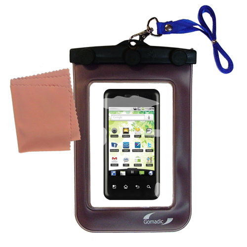 Waterproof Case compatible with the LG E720 to use underwater