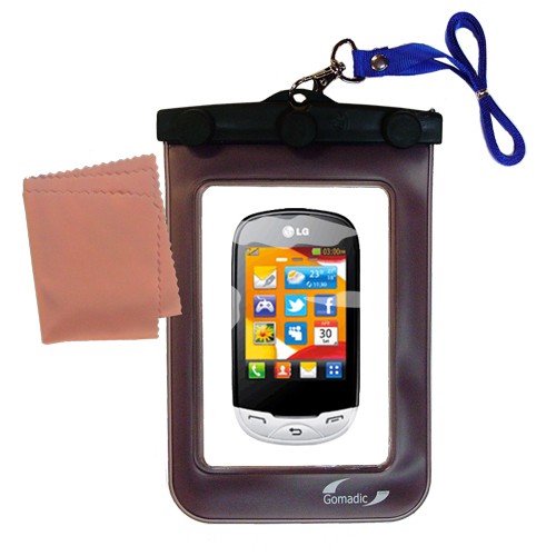 Waterproof Case compatible with the LG Ego 4G to use underwater