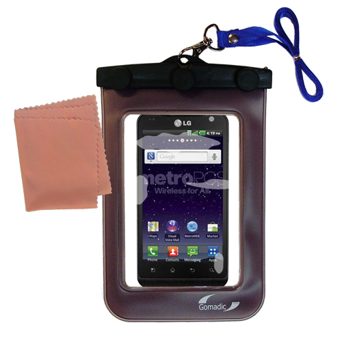 Waterproof Case compatible with the LG Esteem to use underwater