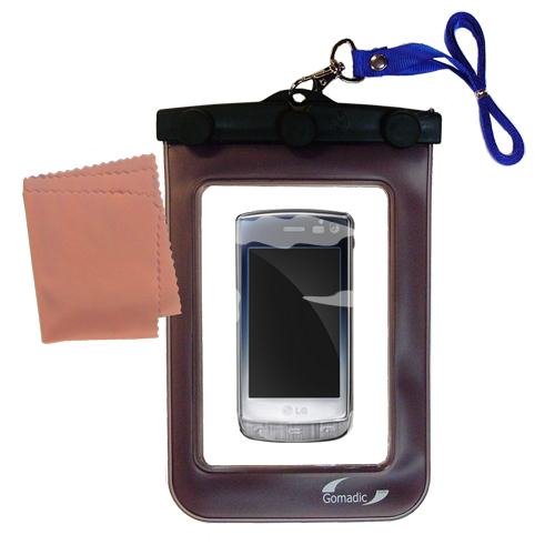 Waterproof Case compatible with the LG GD900 Crystal to use underwater