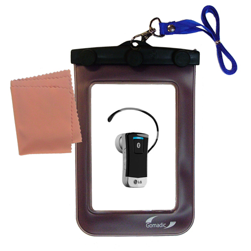 Waterproof Case compatible with the LG HBM-750 to use underwater