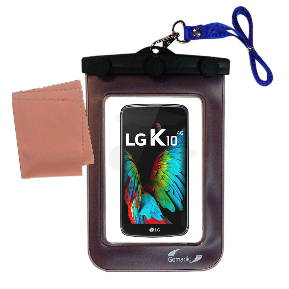 Waterproof Case compatible with the LG K8 / K10 to use underwater