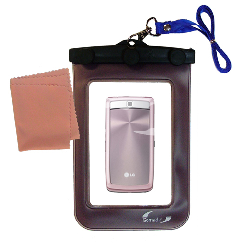 Waterproof Case compatible with the LG KF300 K305 to use underwater
