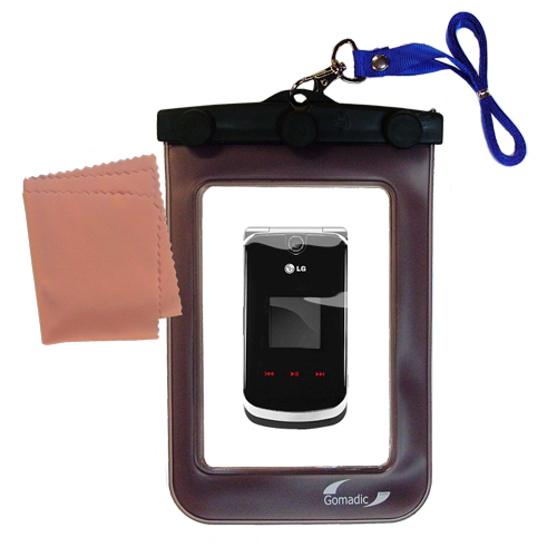 Waterproof Case compatible with the LG KG810 to use underwater