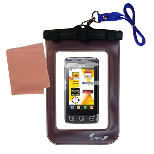 Waterproof Case compatible with the LG KP500 to use underwater