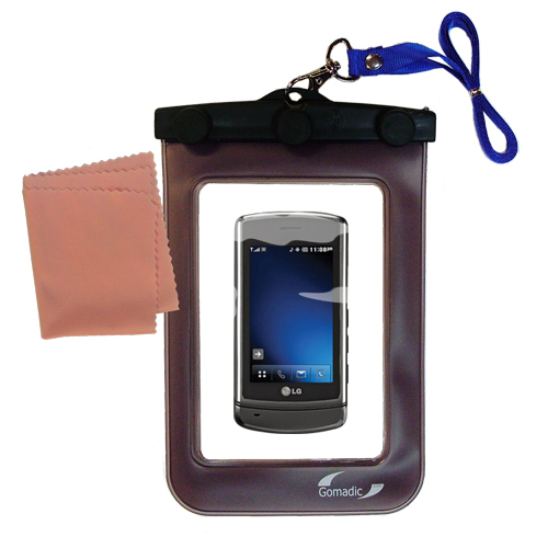 Waterproof Case compatible with the LG LG830 to use underwater